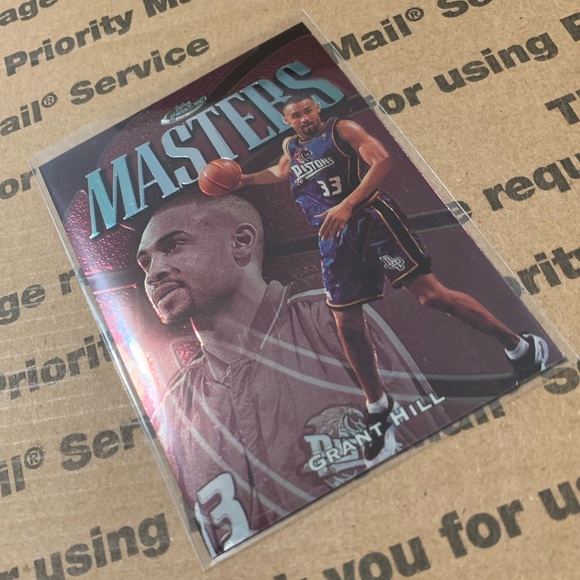 Grant Hill Topps Finest Card - Picture 3 of 6